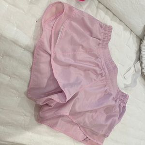 light pink hotty hot shorts